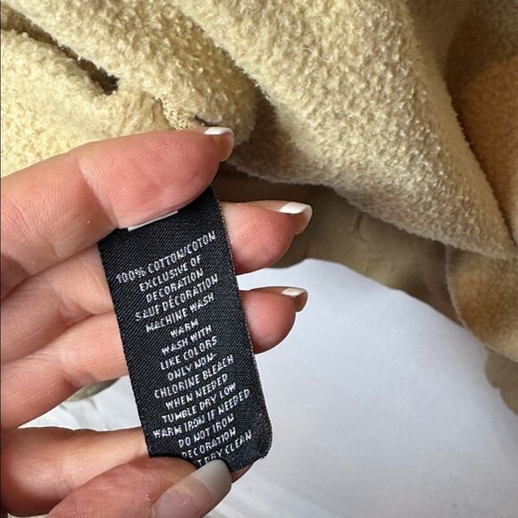 Eternity BC/AD TanShark Mouth Hoodie. Drip Logo On Sleeve. Size X-Large. - Picture 7 of 9